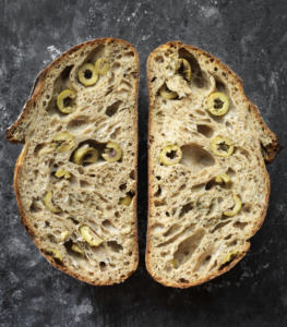 Hewn Picholine Olive Bread